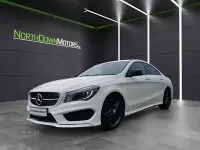 Used Mercedes CLA220 AMG 177 HP (130 kW) 2015 White Sedan