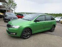 Gebraucht Skoda Rapid Sport 110 PS (80 kW) 2016 Grün Kleinwagen