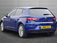 Used Seat Leon SE Dynamic 115 HP (84 kW) 2019 Blue Hatchback