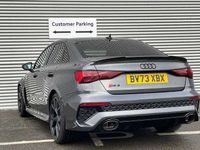 used Audi RS3 RS3TFSI Quattro Carbon Black 4dr S Tronic Saloon
