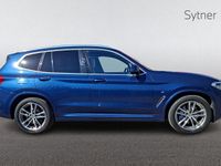Used BMW X3 M Sport 261 HP (191 kW) 2018 Blue SUV