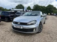 Used VW Golf Cabriolet GT 160 HP (117 kW) 2012 Silver Cabriolet
