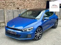 Used VW Scirocco GT 125 HP (91 kW) 2015 Blue Coupe