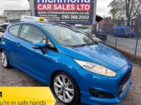 Used Ford Fiesta Zetec 95 HP (69 kW) 2013 Blue Hatchback