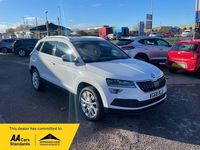 Used Skoda Karoq SE L 115 HP (84 kW) 2018 White SUV