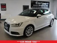 Used Audi A1 Sportback S-Line 125 HP (91 kW) 2015 White Hatchback