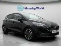Used Ford Fiesta Titanium 125 HP (91 kW) 2021 Black Hatchback