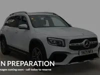 Used Mercedes GLB200 AMG line 163 HP (119 kW) 2021 White SUV