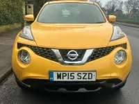 Used Nissan Juke Visia 110 HP (80 kW) 2015 Yellow SUV