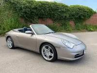Used Porsche 911 320 HP (235 kW) 2002 Silver Cabriolet