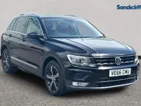 Second-hand VW Tiguan SE 150 CP (110 kW) 2019 Negru SUV