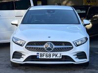 Used Mercedes A180 AMG line 116 HP (85 kW) 2018 White Hatchback
