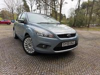 Begagnad Ford Focus Titanium 145 HK (106 kW) 2009 Blå Halvkombi