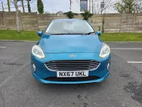 Used Ford Fiesta Zetec 2018 Blue Hatchback