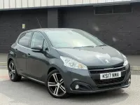 Used Peugeot 208 GT-line 2017 Grey Hatchback
