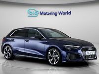 Used Audi A3 S-Line 148 HP (108 kW) 2021 Blue Sedan