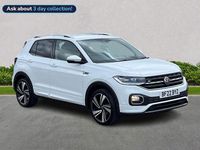 Used VW T-Cross R-line 110 HP (80 kW) 2022 White SUV
