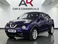 Used Nissan Juke Acenta Premium 2014 Blue SUV