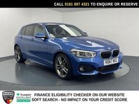Used BMW 118 M Sport 150 HP (110 kW) 2017 Blue Hatchback