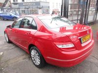 Used Mercedes C180 Elegance 156 HP (114 kW) 2010 Red Sedan