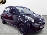Used Nissan Micra Acenta 2008 Black Hatchback