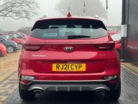 Used Kia Sportage GT-Line 174 HP (127 kW) 2021 Red SUV