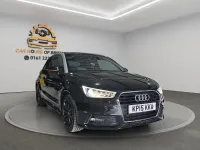 Used Audi A1 S-Line 125 HP (91 kW) 2015 Black Hatchback