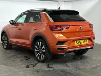 Used VW T-Roc R-line 150 HP (110 kW) 2019 Orange SUV
