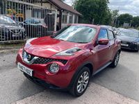 Used Nissan Juke Tekna 2017 Red SUV