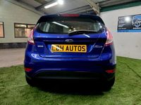 Used Ford Fiesta Zetec 2016 Blue Hatchback