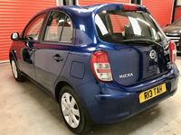 Used Nissan Micra Acenta 2013 Blue Hatchback