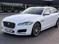 Used Jaguar XF Sportbrake Portfolio 240 HP (176 kW) 2017 White Estate