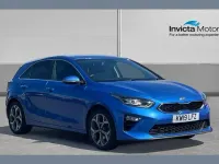 Used Kia Ceed 138 HP (101 kW) 2019 Blue Hatchback