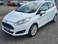 Used Ford Fiesta Titanium 98 HP (72 kW) 2015 White Hatchback