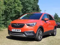 Used Vauxhall Crossland X Elite 129 HP (94 kW) 2020 Orange SUV