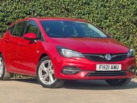 Used Vauxhall Astra SRi 145 HP (106 kW) 2021 Red Hatchback