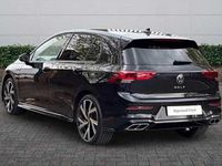Used VW Golf VIII R-line 130 HP (95 kW) 2023 Black Hatchback