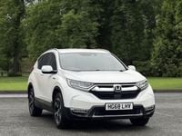 Used Honda CR-V Hybrid 184 HP (135 kW) 2019 White SUV