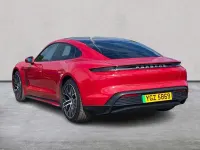 Used Porsche Taycan Performance Package 419 kW (571 HP) 2023 Red Sedan