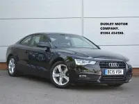 Used Audi A5 Design 163 HP (119 kW) 2015 Black Coupe