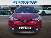 Used Toyota C-HR Design 122 HP (89 kW) 2018 Red SUV