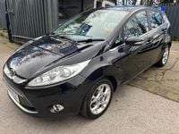 Used Ford Fiesta Zetec 2012 Black Hatchback