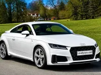 Used Audi TT S-Line 197 HP (144 kW) 2019 White Coupe