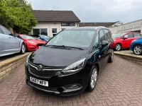 Used Vauxhall Zafira Tourer SRi 170 HP (125 kW) 2017 Black MPV