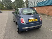 Used Fiat 500 Lounge 69 HP (50 kW) 2014 Blue Hatchback