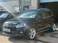 Used VW Tiguan R-line 138 HP (101 kW) 2013 Black SUV