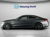 Used Mercedes C300 AMG line 255 HP (187 kW) 2019 Grey Coupe