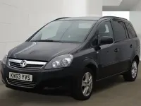 Used Vauxhall Zafira 115 HP (84 kW) 2013 Black MPV