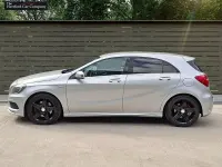 Begagnad Mercedes A250 AMG 211 HK (155 kW) 2012 Silver Halvkombi