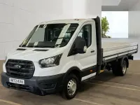 Used Ford Transit 130 HP (95 kW) 2022 White Cabriolet